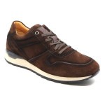 Sneaker L. bruin daim 7243 Greve